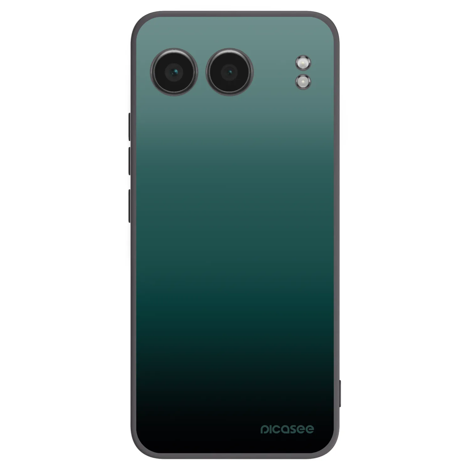 Picasee silikonski črni ovitek za OnePlus Nord 4 - Verdant Fade