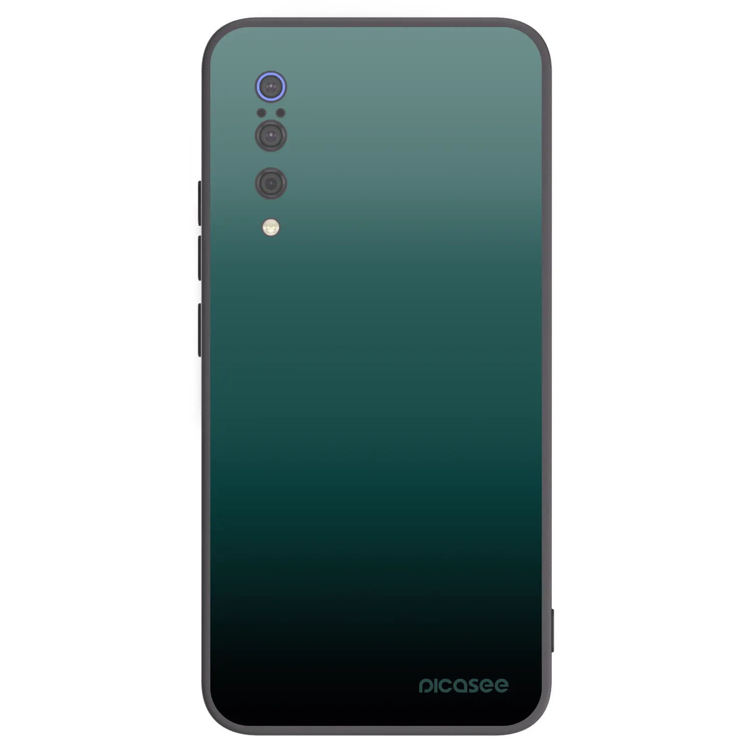 Picasee silikonski črni ovitek za Xiaomi Mi 9 - Verdant Fade