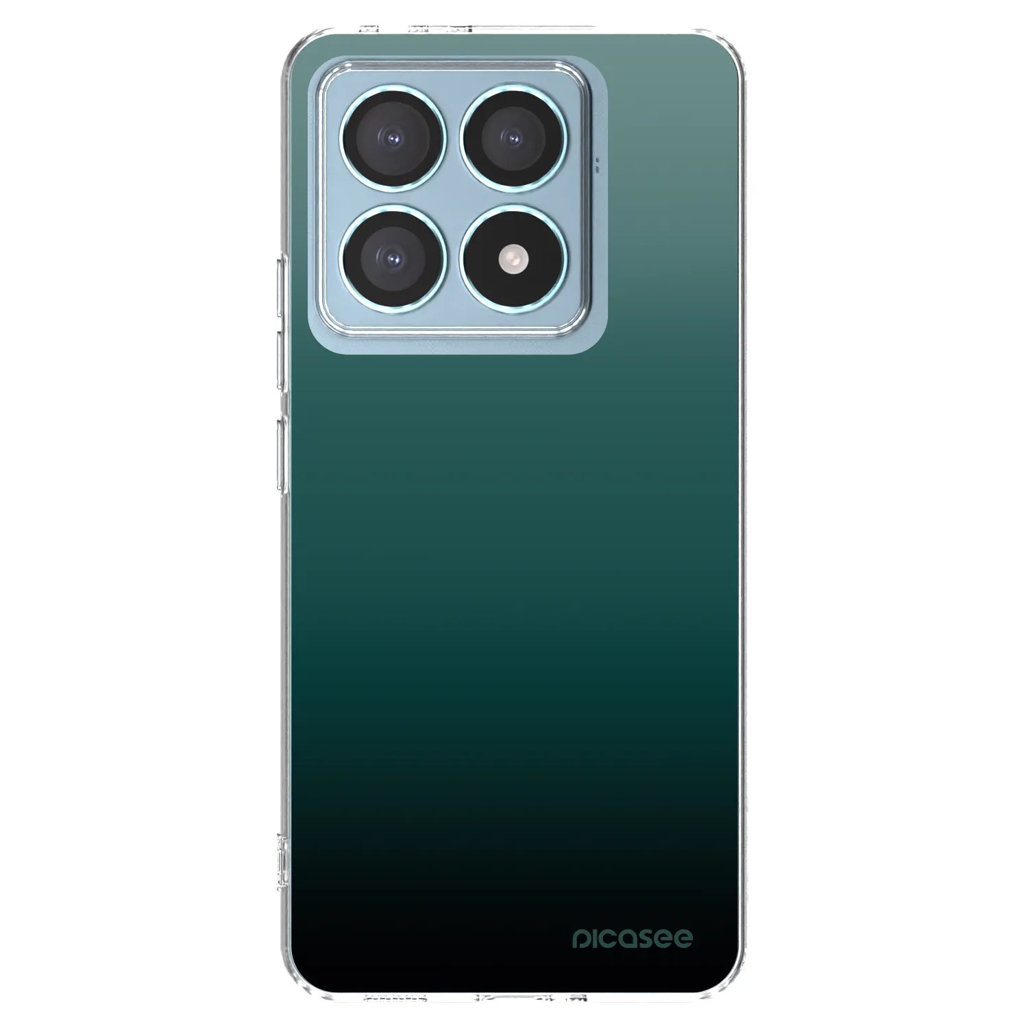 Picasee silikonski prozorni ovitek za Xiaomi 14T Pro - Verdant Fade
