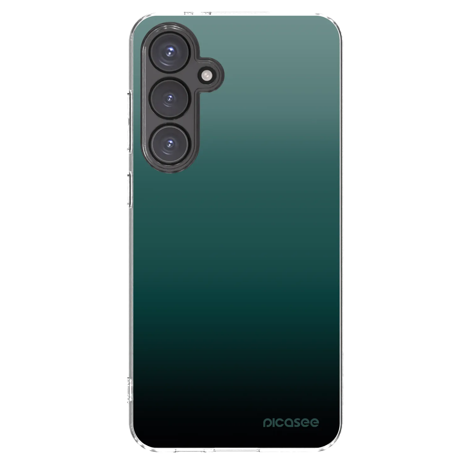 Picasee silikonski prozorni ovitek za Samsung Galaxy S24 FE S721B - Verdant Fade