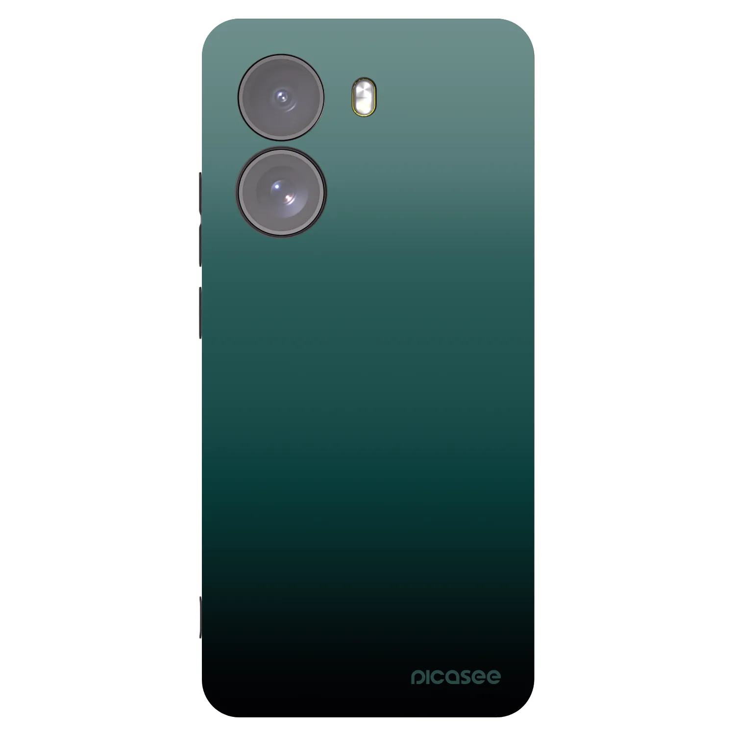 Picasee silikonski črni ovitek za Xiaomi Poco X7 - Verdant Fade