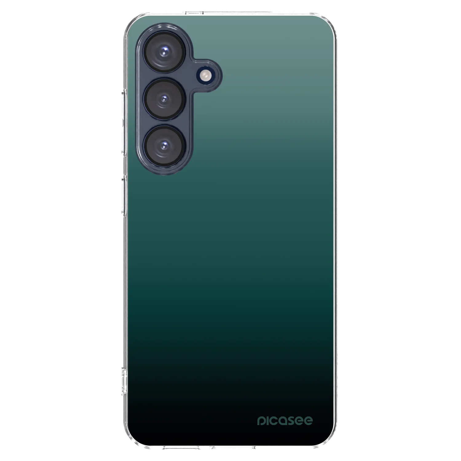 Picasee silikonski prozorni ovitek za Samsung Galaxy S25 5G - Verdant Fade