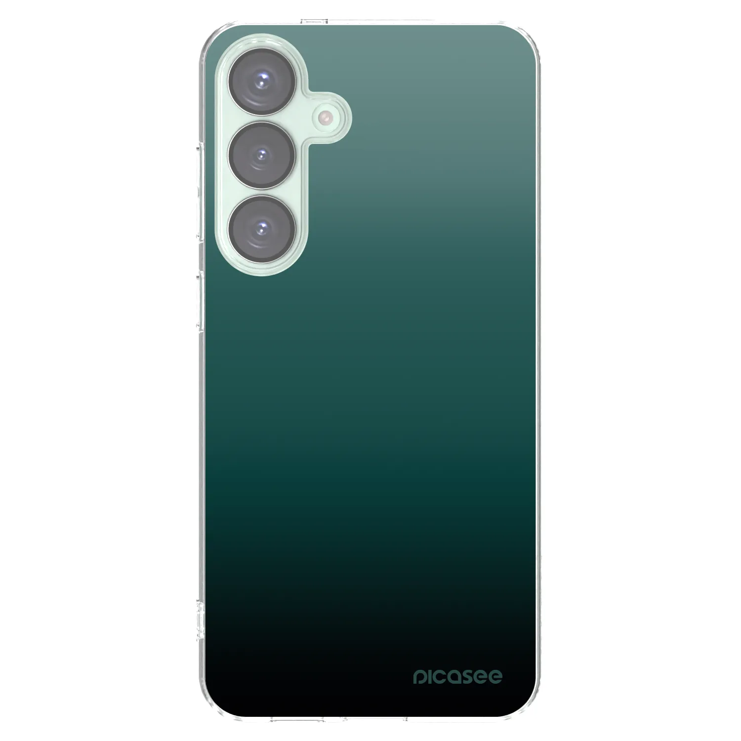 Picasee silikonski prozorni ovitek za Samsung Galaxy S25+ 5G - Verdant Fade