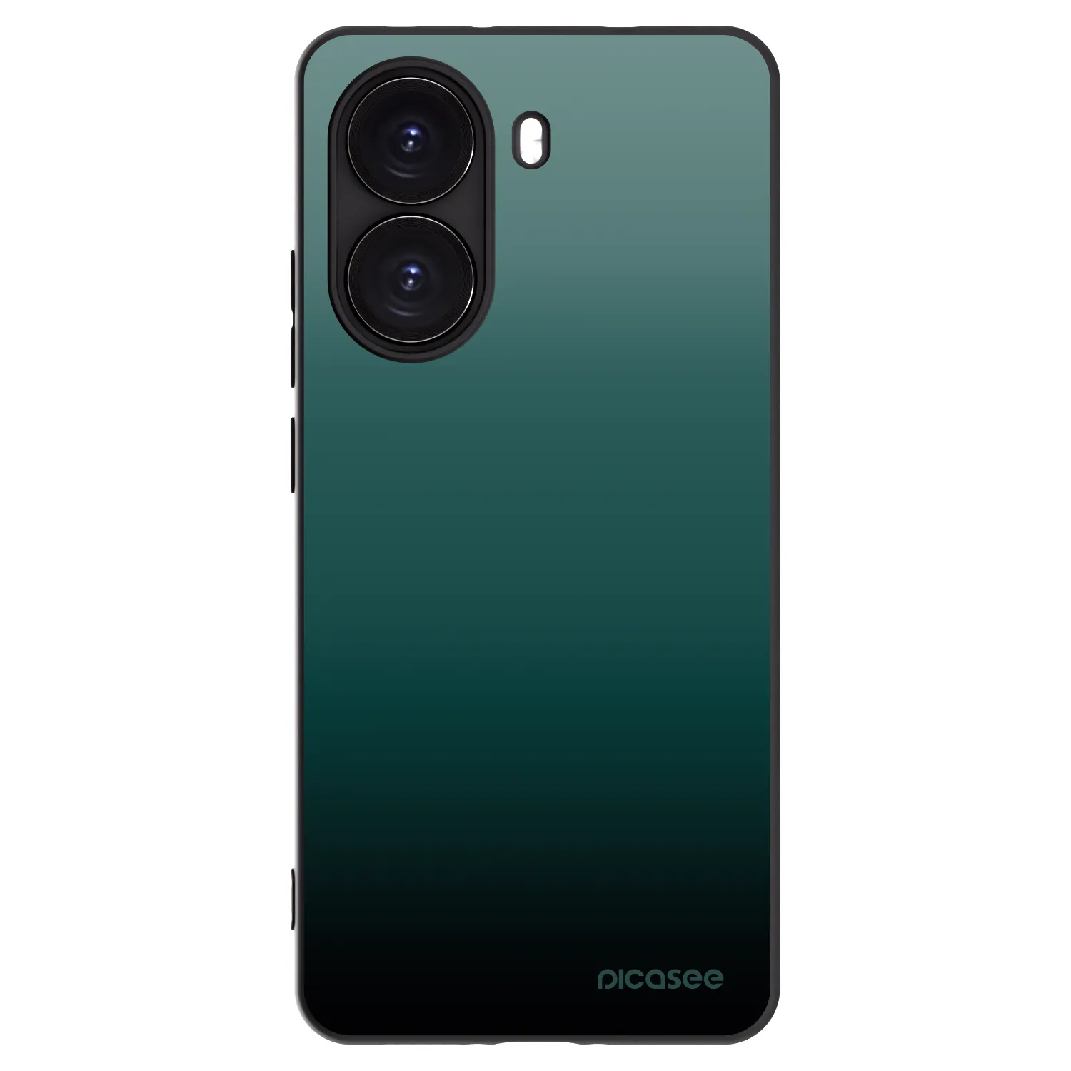 Picasee silikonski črni ovitek za Xiaomi Poco X7 Pro 5G - Verdant Fade