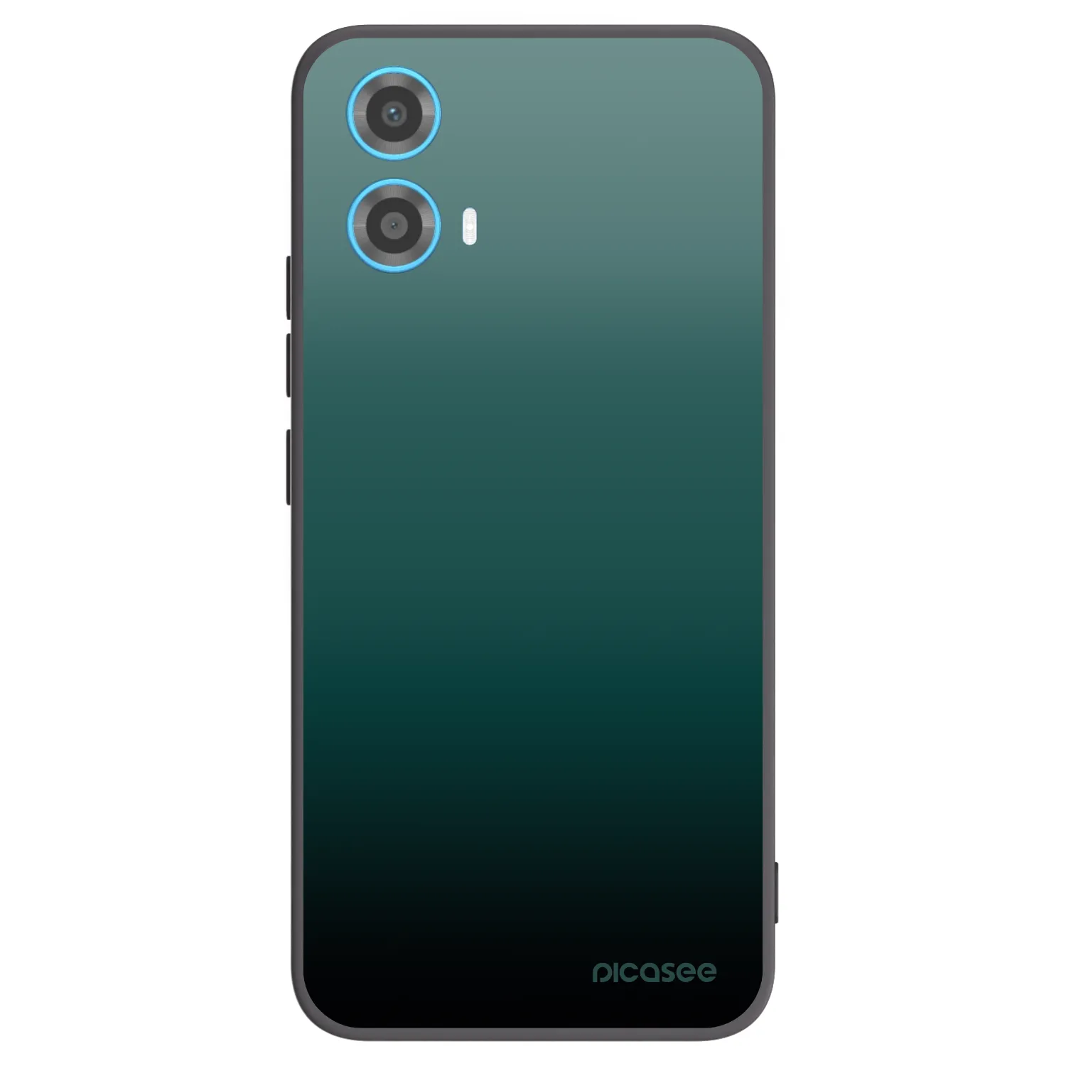 Picasee silikonski črni ovitek za Motorola Moto G34 5G - Verdant Fade