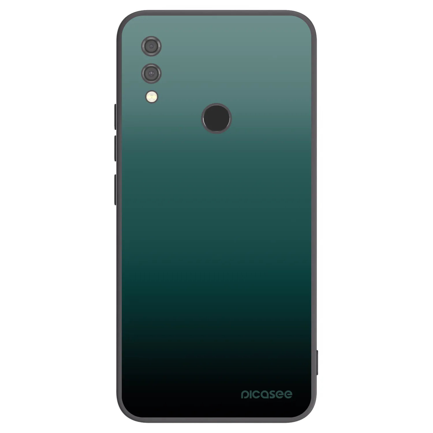 Picasee silikonski črni ovitek za Xiaomi Redmi Note 7 - Verdant Fade