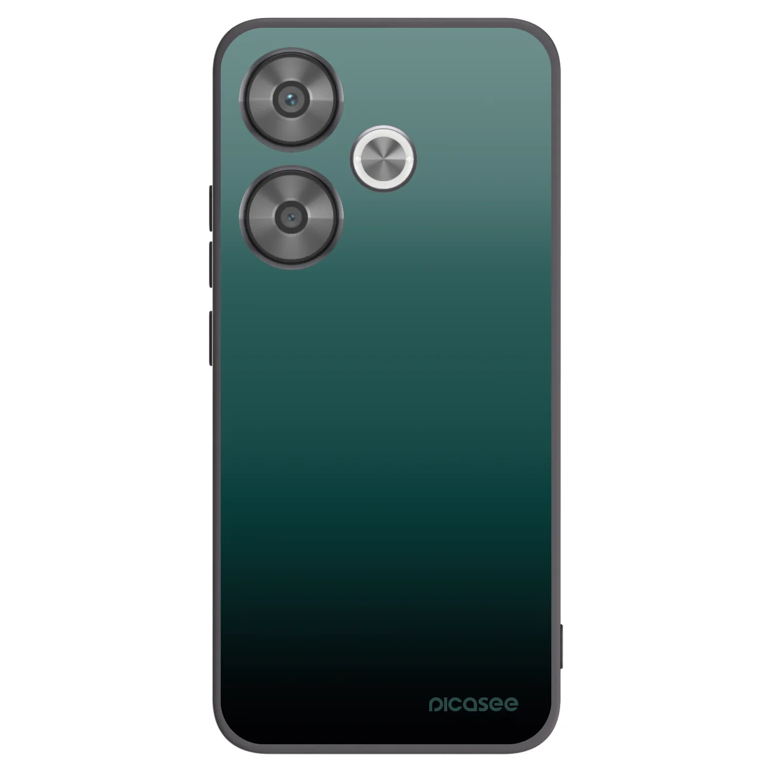 Picasee silikonski črni ovitek za Xiaomi Poco F6 - Verdant Fade
