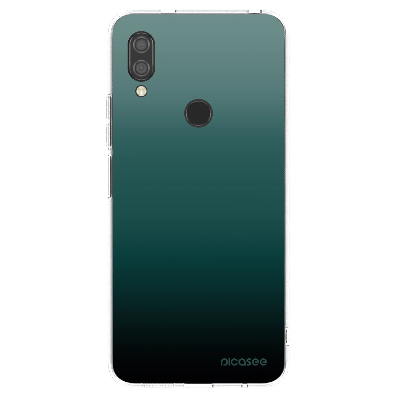 Picasee silikonski prozorni ovitek za Xiaomi Redmi 7 - Verdant Fade