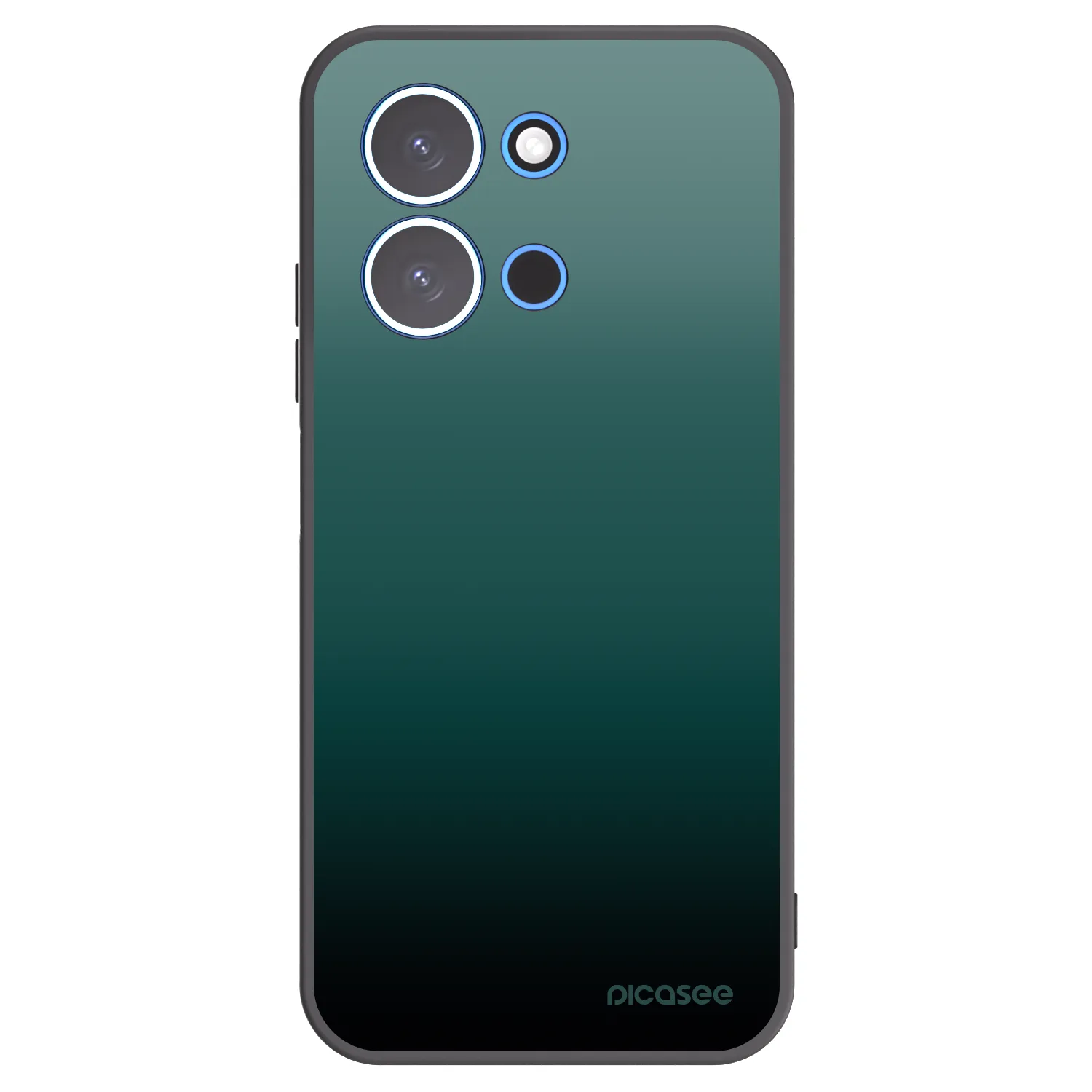 Picasee silikonski črni ovitek za Xiaomi Redmi 15C 4G - Verdant Fade