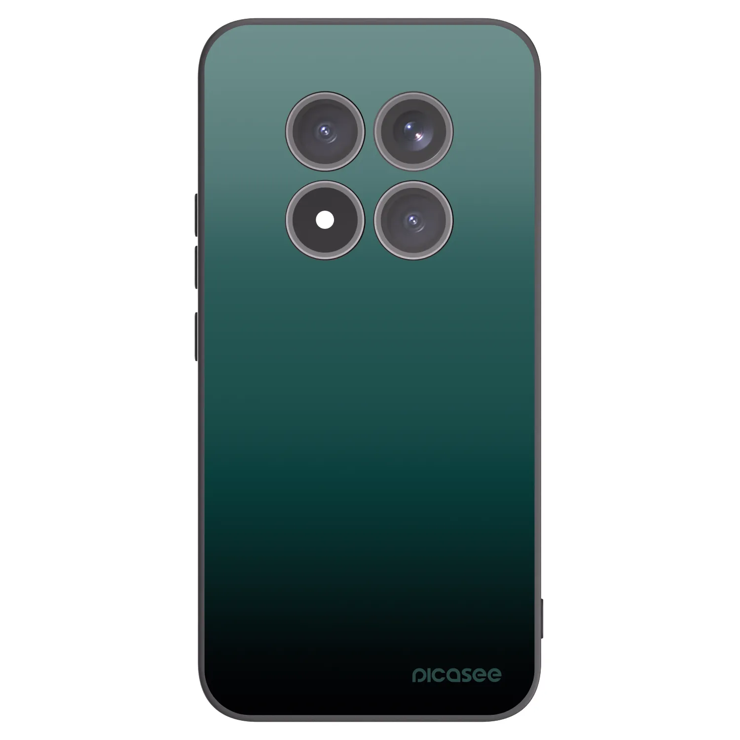 Picasee silikonski črni ovitek za Xiaomi Redmi Note 15 Pro+ - Verdant Fade