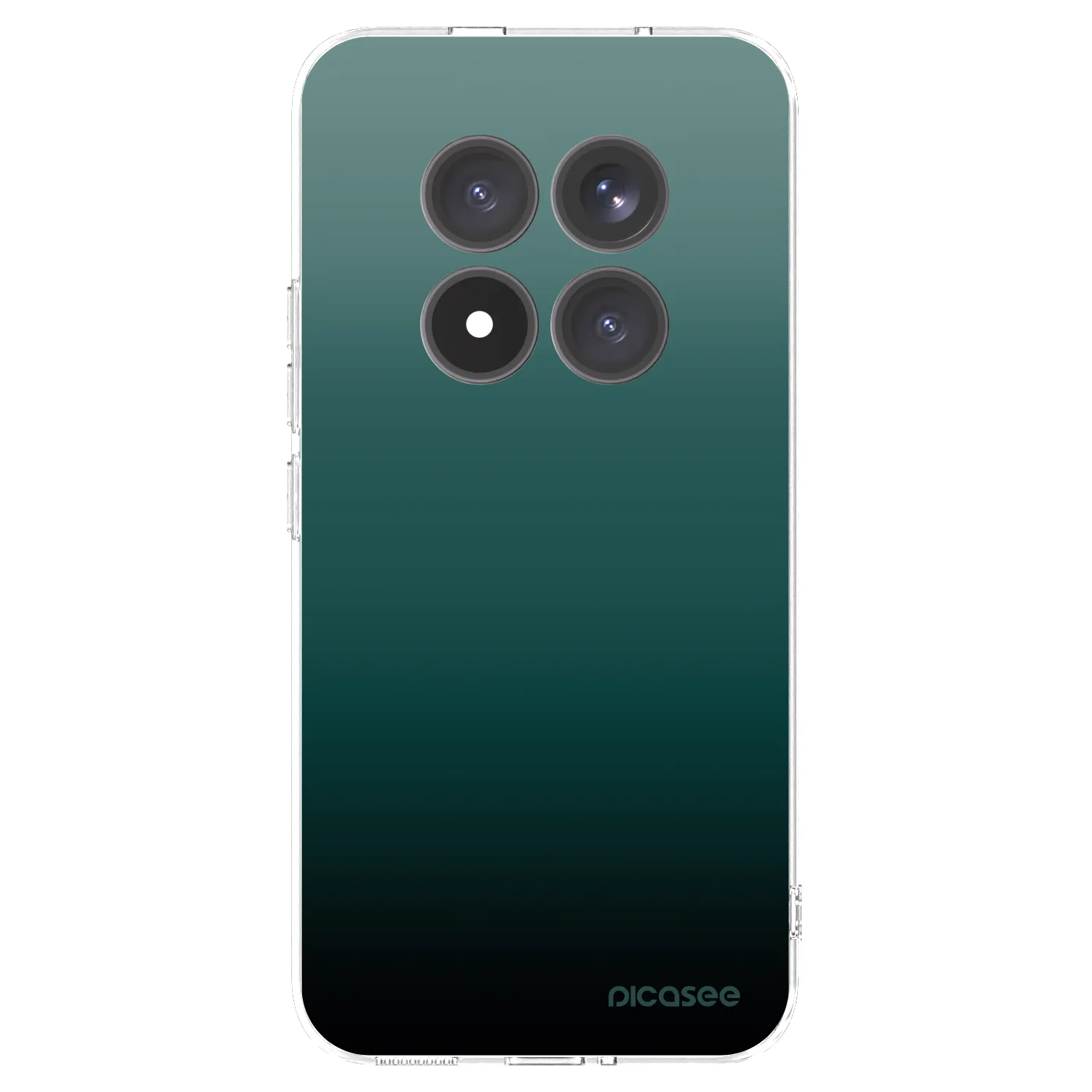 Picasee silikonski prozorni ovitek za Xiaomi Redmi Note 15 Pro+ - Verdant Fade