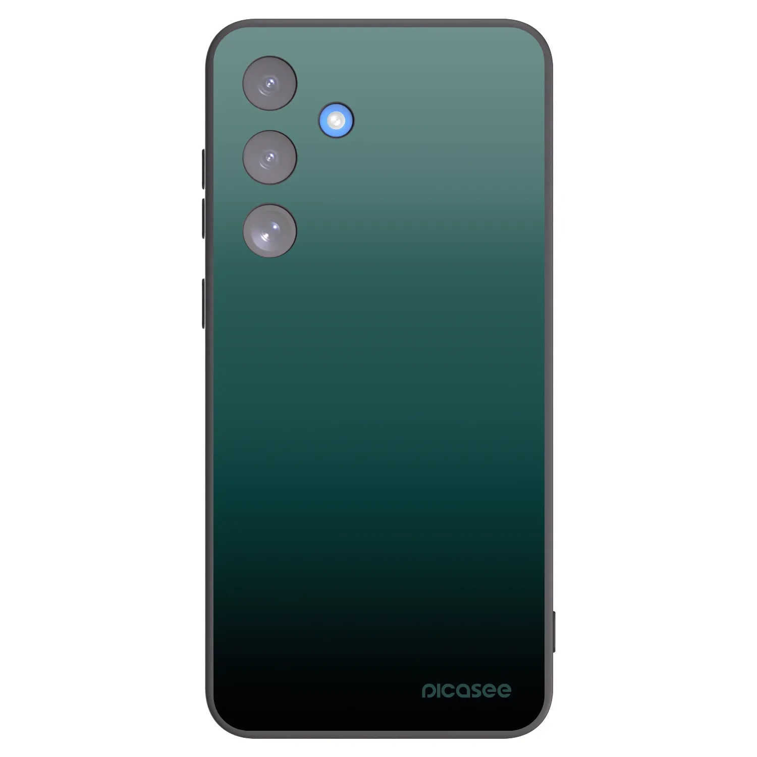 Picasee silikonski črni ovitek za Samsung Galaxy S25 FE 5G - Verdant Fade