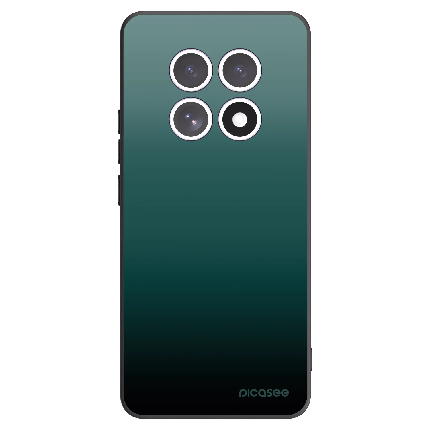Picasee silikonski črni ovitek za Xiaomi Redmi Note 15 - Verdant Fade