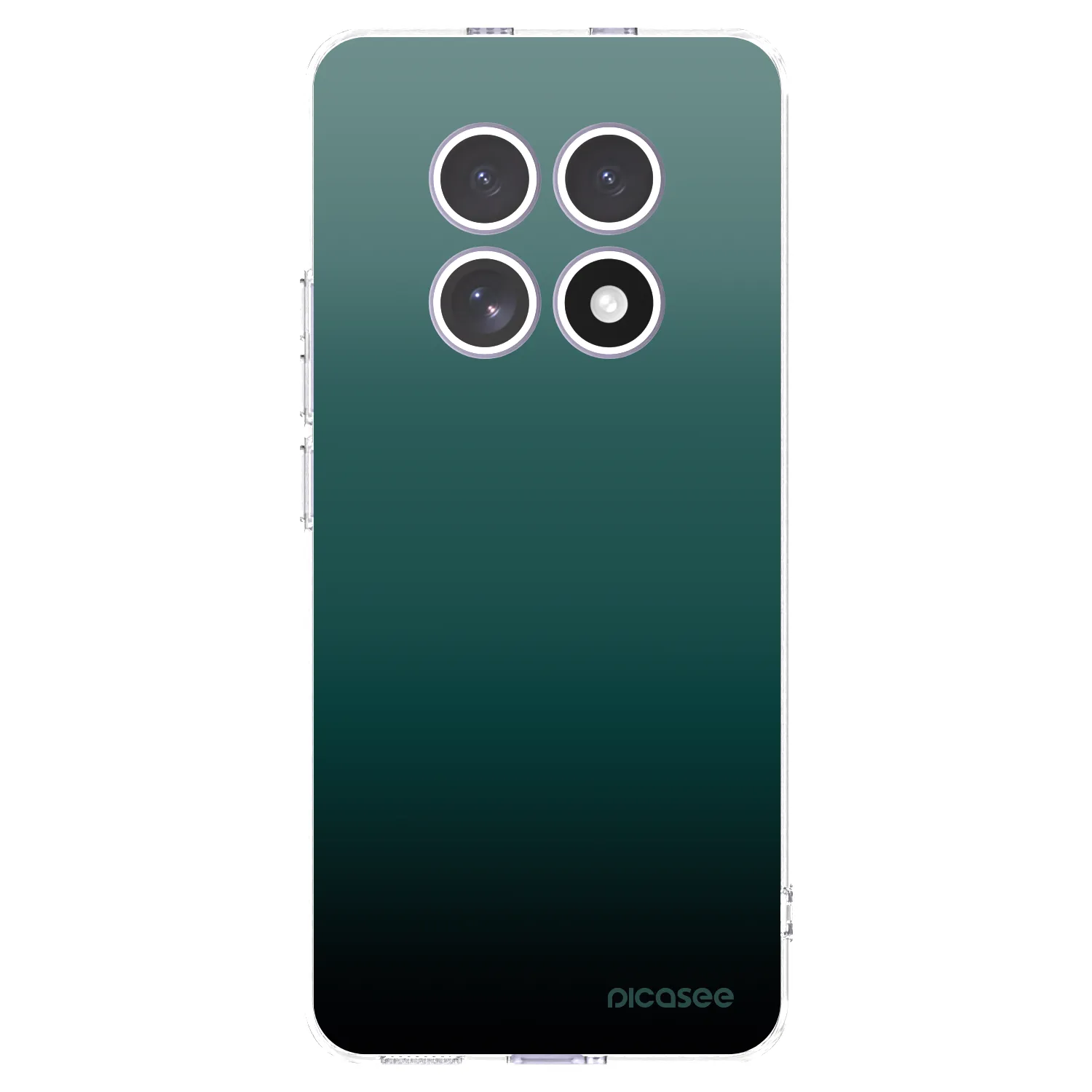 Picasee silikonski prozorni ovitek za Xiaomi Redmi Note 15 - Verdant Fade