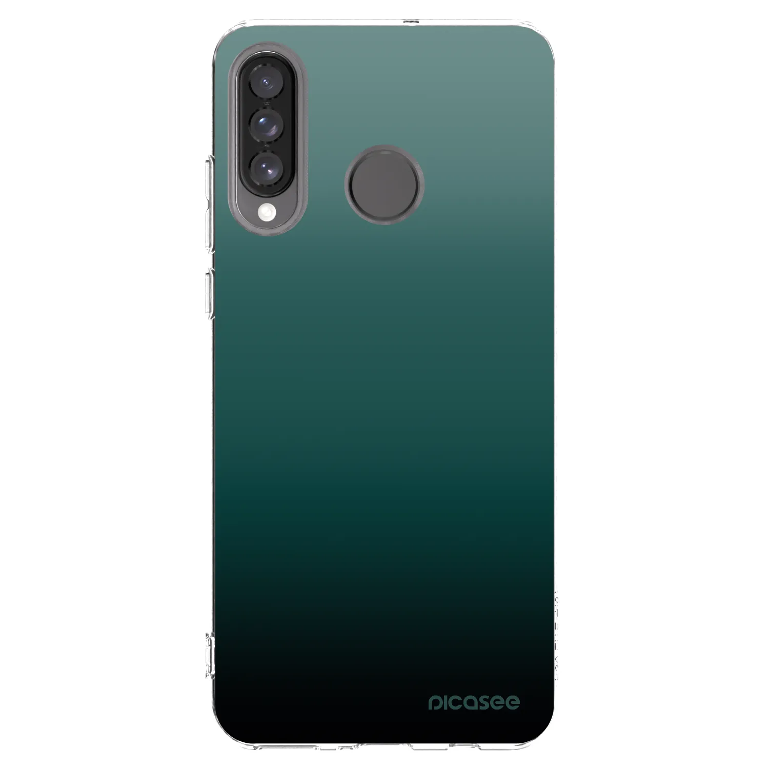 Picasee silikonski prozorni ovitek za Huawei P30 Lite - Verdant Fade