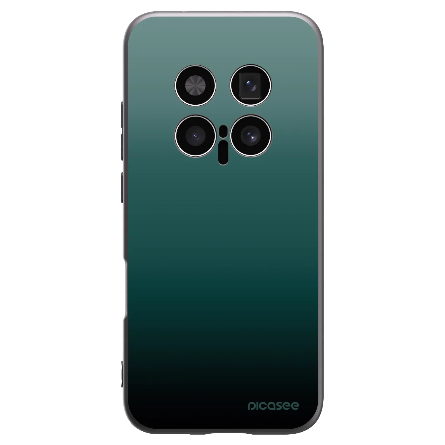 Picasee silikonski črni ovitek za Honor Magic8 Pro 5G - Verdant Fade