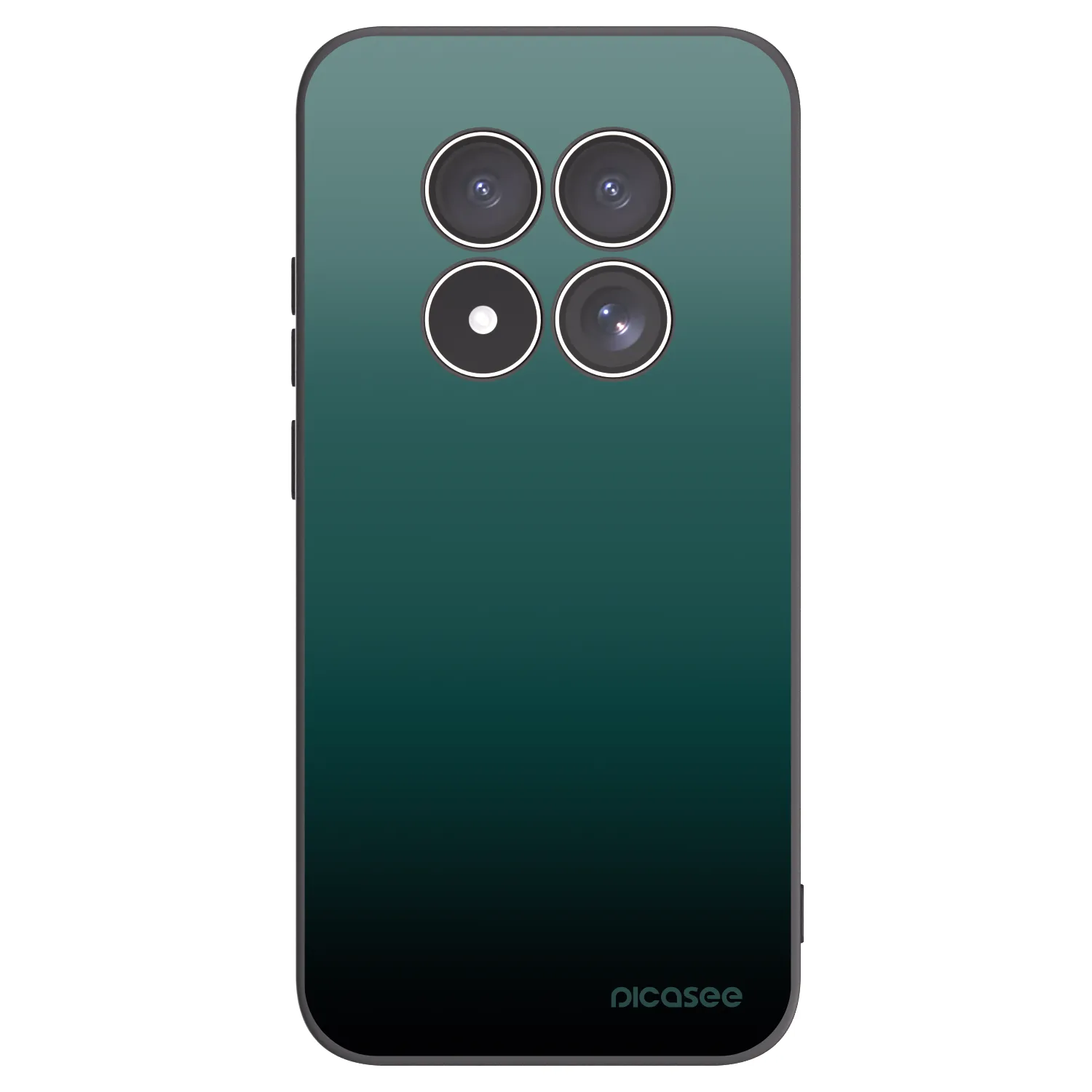 Picasee silikonski črni ovitek za Xiaomi Redmi Note 15 Pro 5G - Verdant Fade