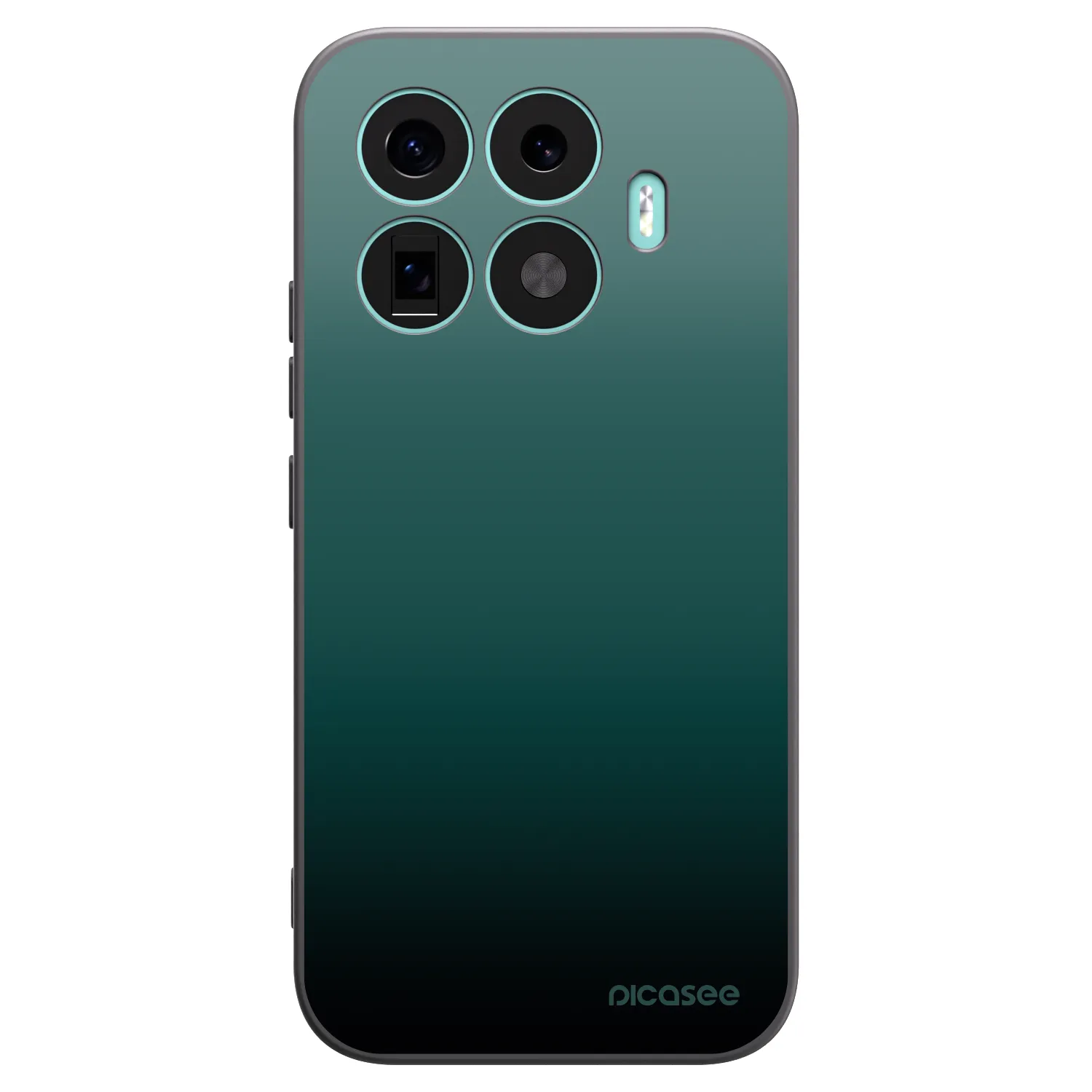 Picasee silikonski črni ovitek za Xiaomi 17T - Verdant Fade