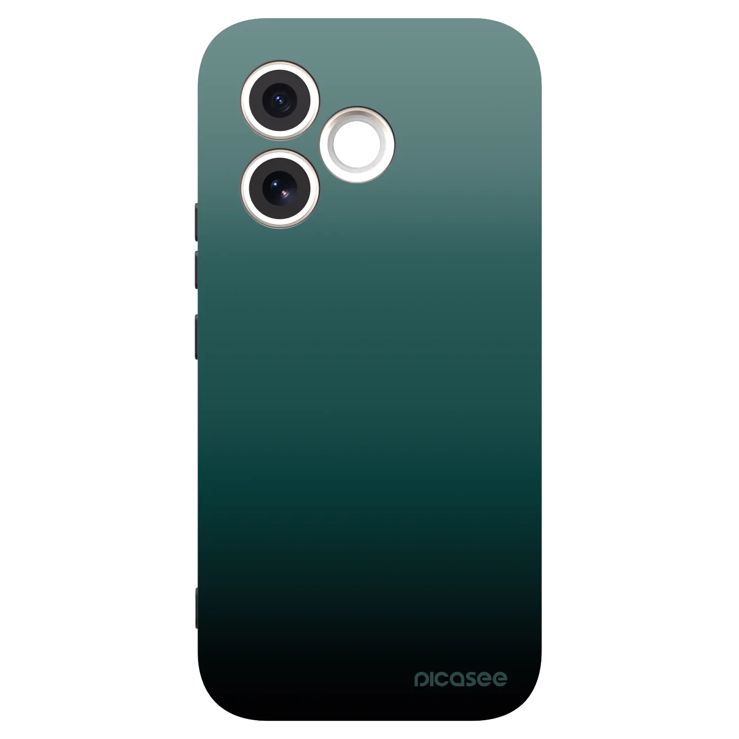 Picasee silikonski črni ovitek za Honor 600 Lite - Verdant Fade