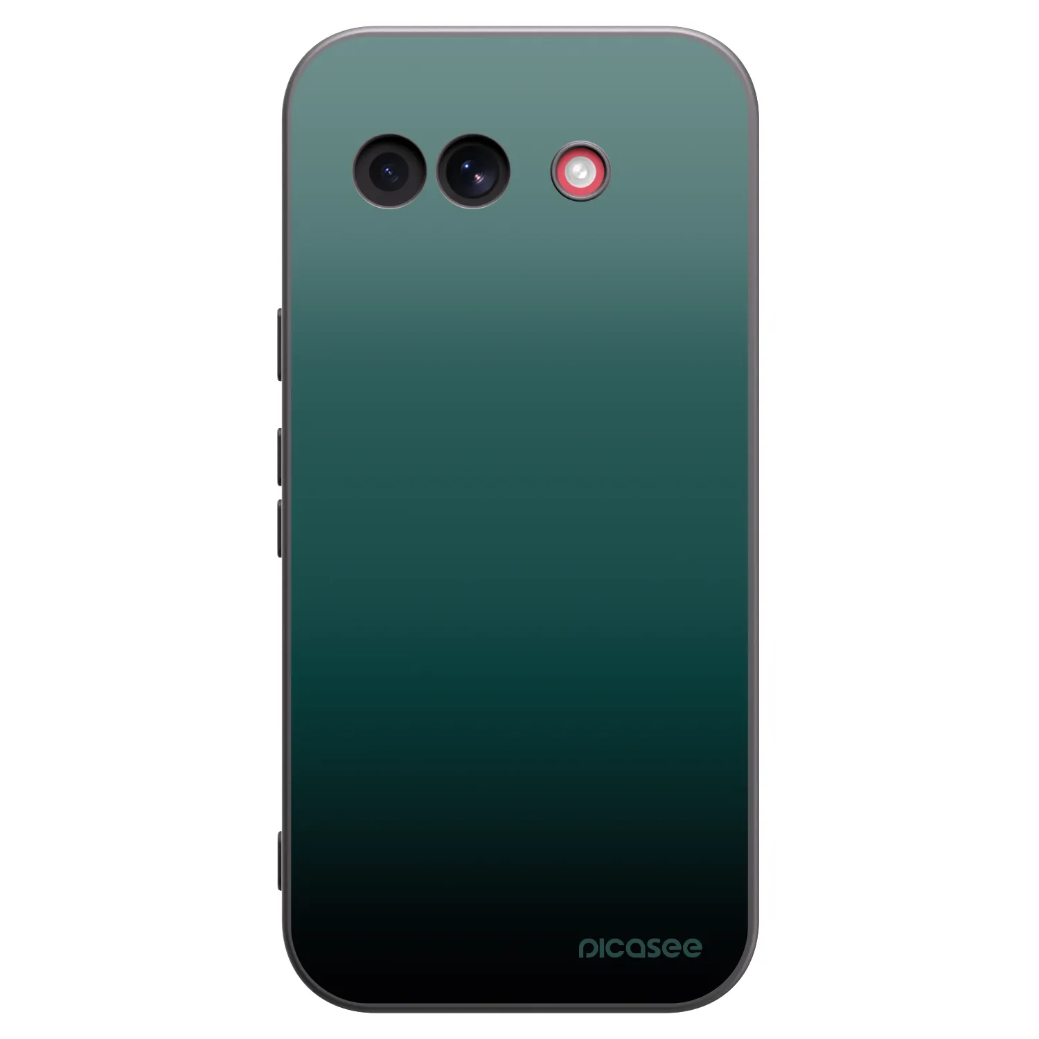 Picasee silikonski črni ovitek za Google Pixel 10a - Verdant Fade