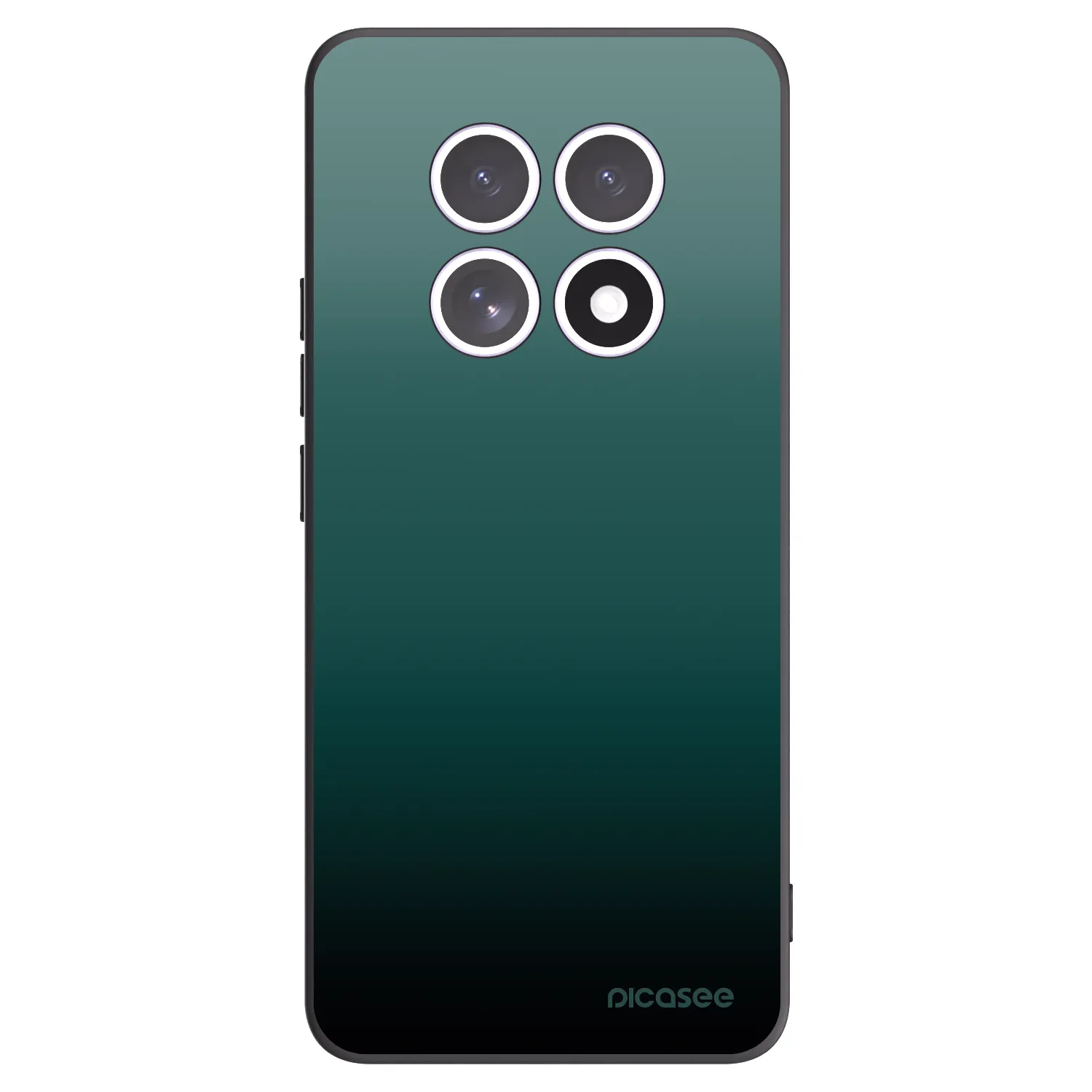 Picasee silikonski črni ovitek za Xiaomi Redmi Note 15 5G - Verdant Fade