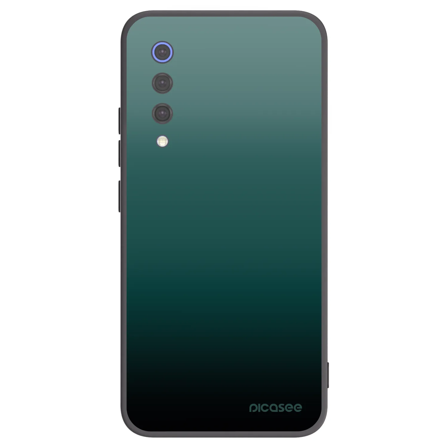 Picasee silikonski črni ovitek za Xiaomi Mi 9 SE - Verdant Fade