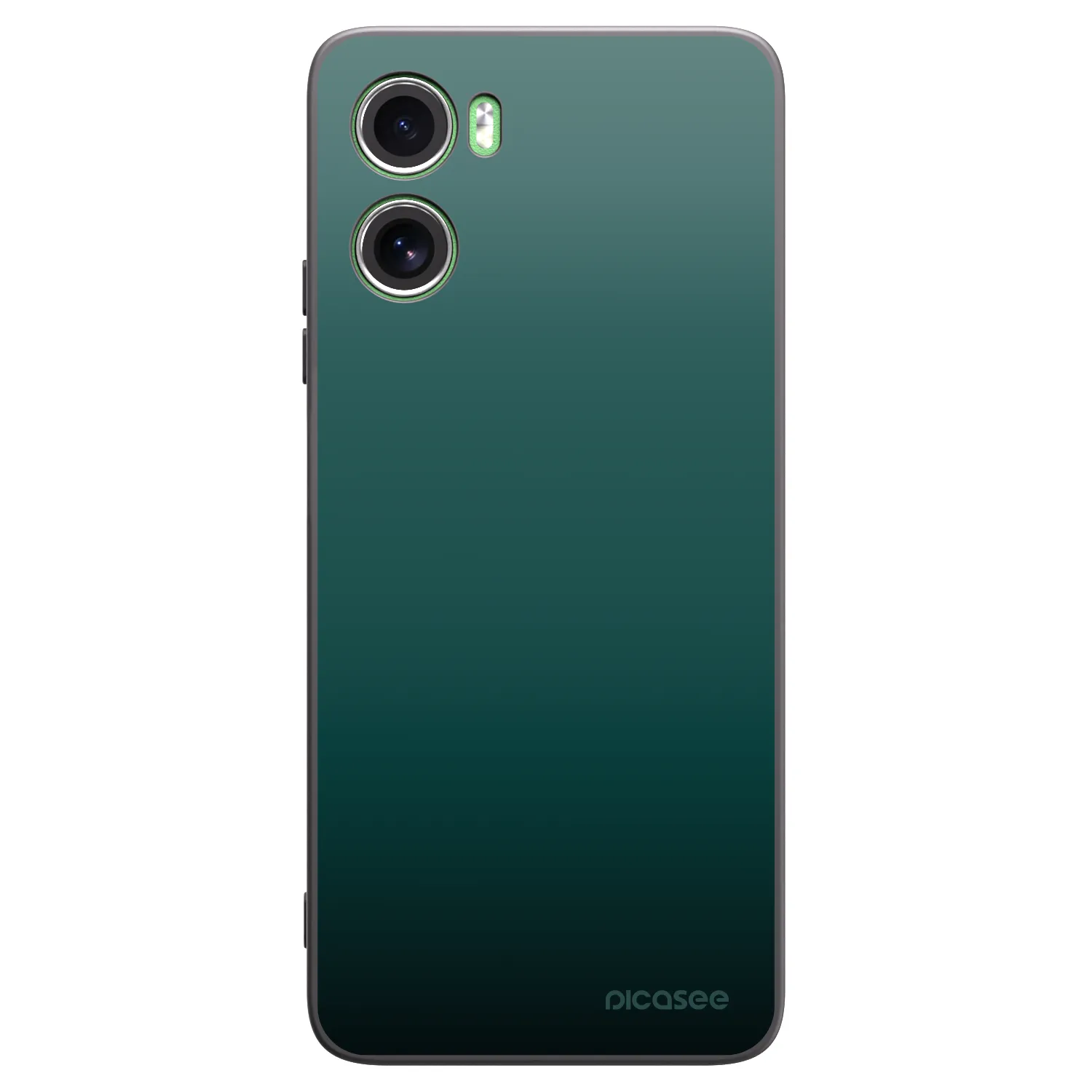 Picasee silikonski črni ovitek za Motorola Moto G06 - Verdant Fade
