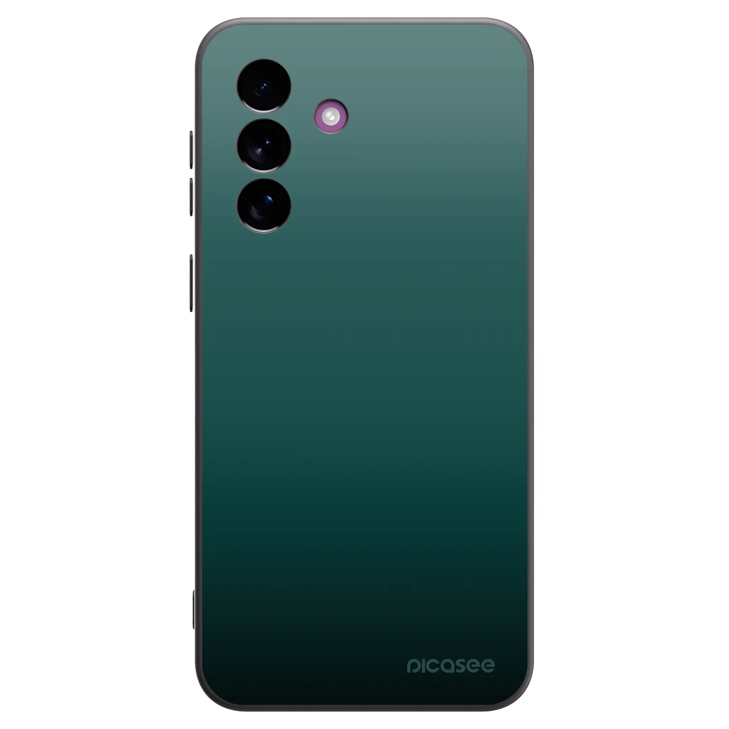 Picasee silikonski črni ovitek za Samsung Galaxy A37 - Verdant Fade