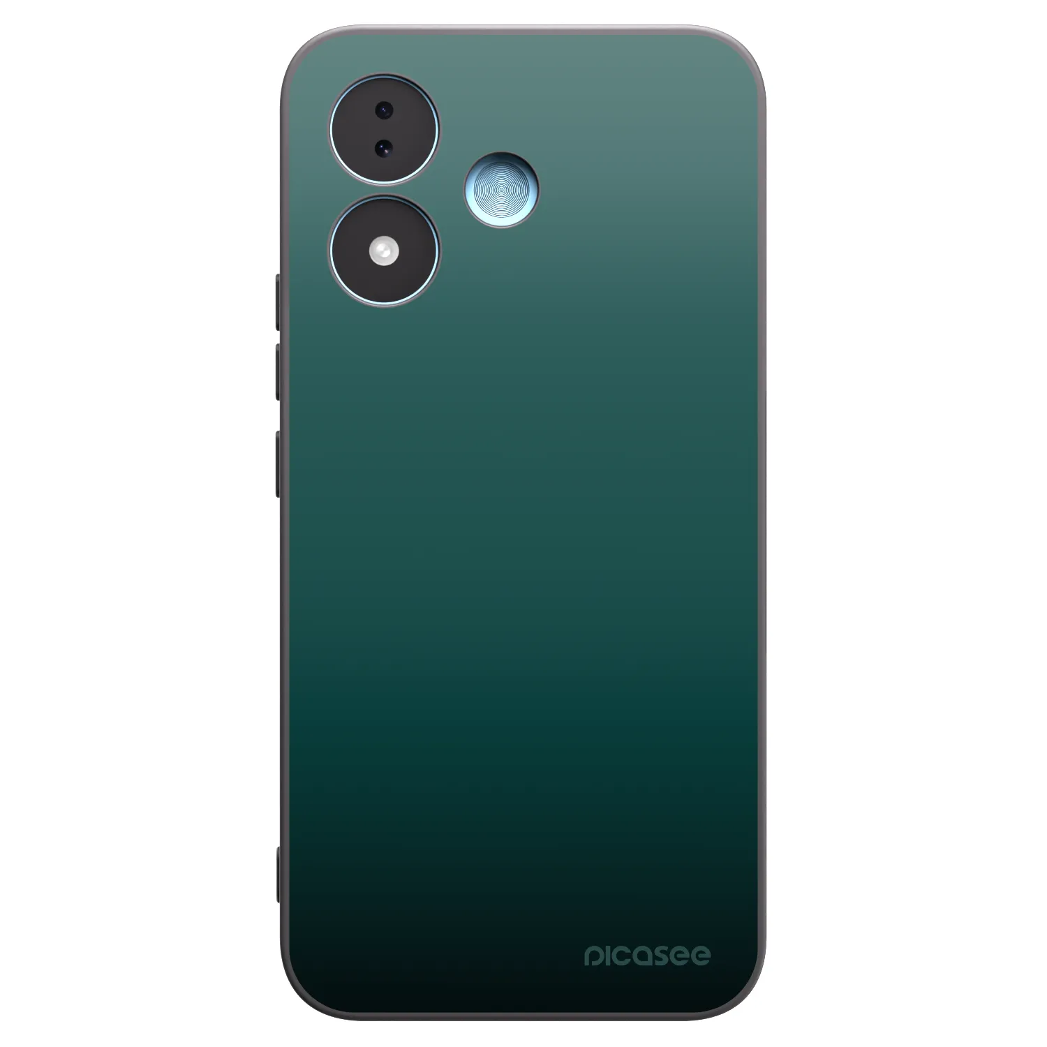 Picasee silikonski črni ovitek za Xiaomi Redmi Note 17 5G - Verdant Fade