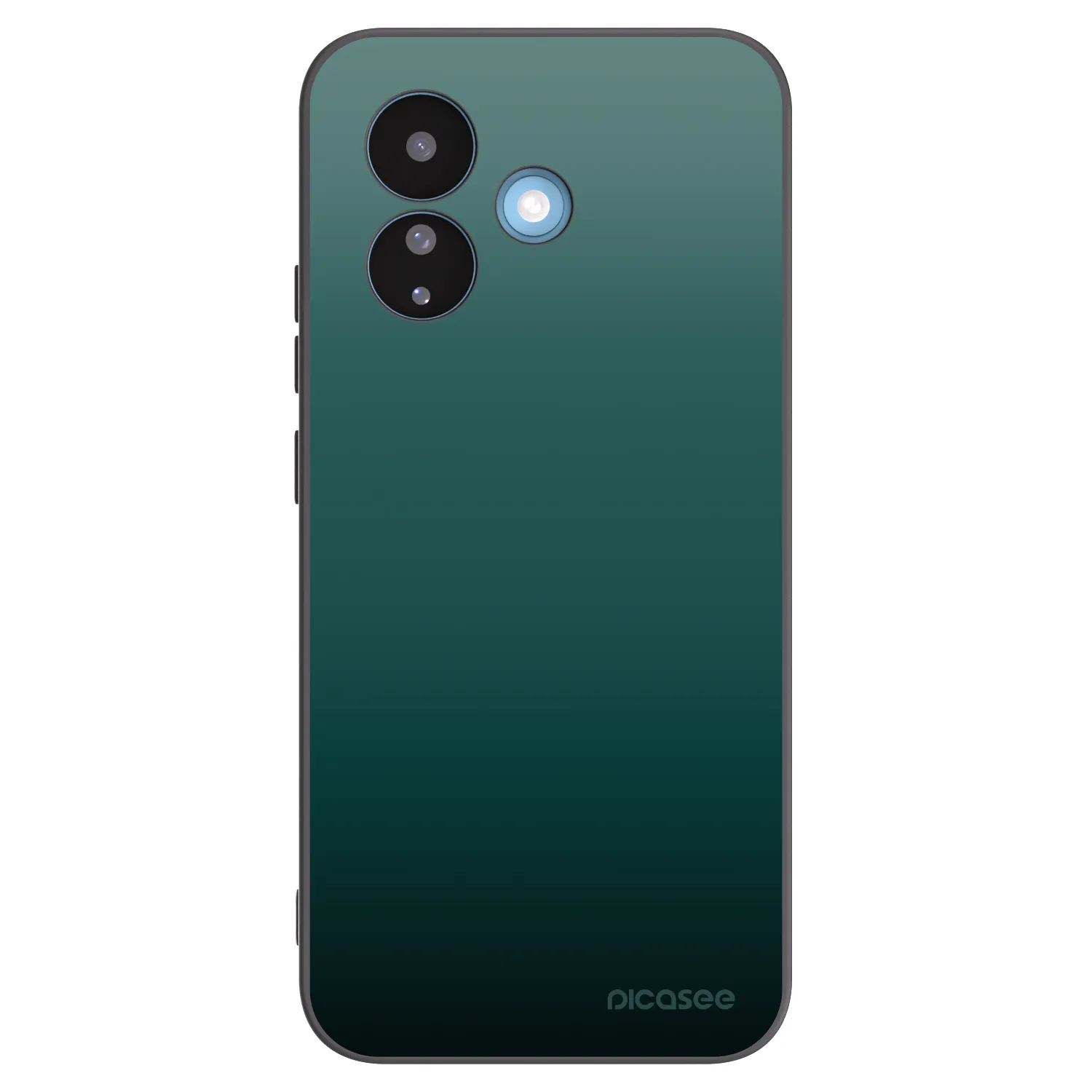 Picasee silikonski črni ovitek za Xiaomi Redmi Note 17 Pro 5G - Verdant Fade