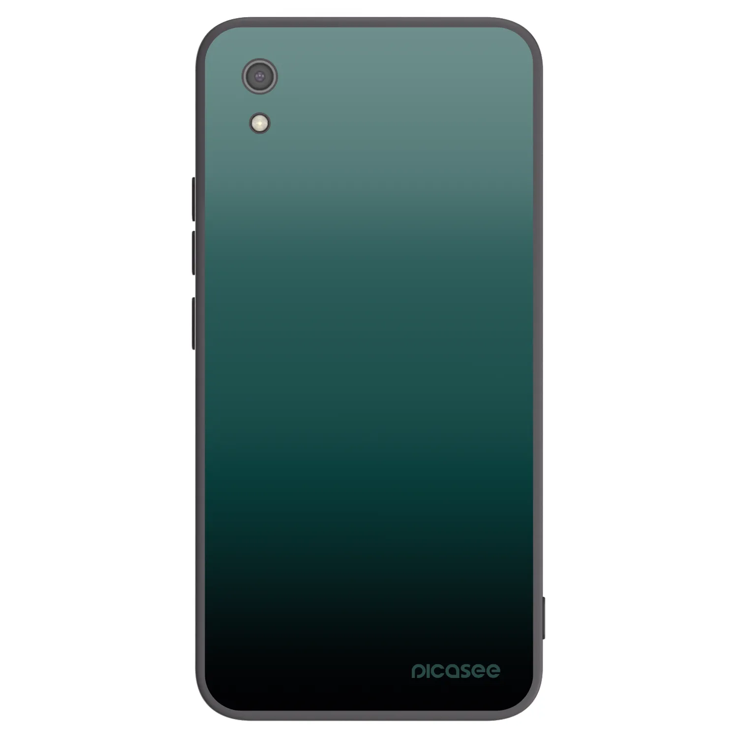 Picasee silikonski črni ovitek za Xiaomi Redmi 7A - Verdant Fade