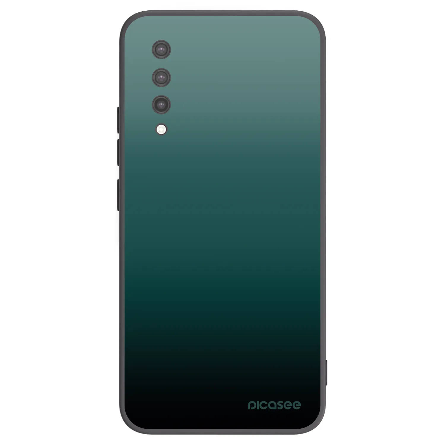 Picasee silikonski črni ovitek za Xiaomi Mi 9 Lite - Verdant Fade