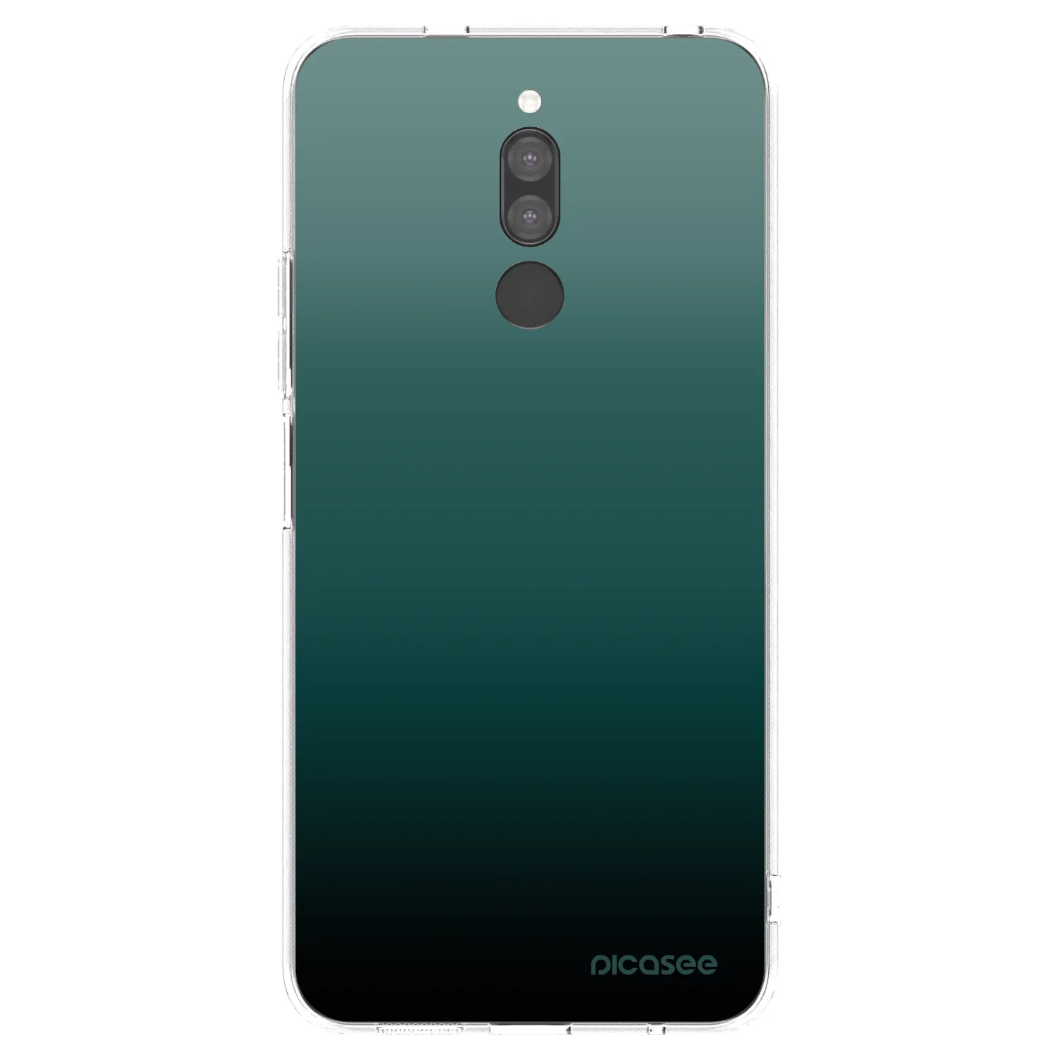 Picasee silikonski prozorni ovitek za Xiaomi Redmi 8 - Verdant Fade