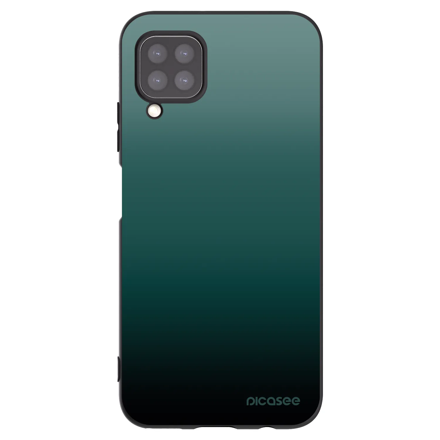 Picasee silikonski črni ovitek za Huawei P40 Lite - Verdant Fade