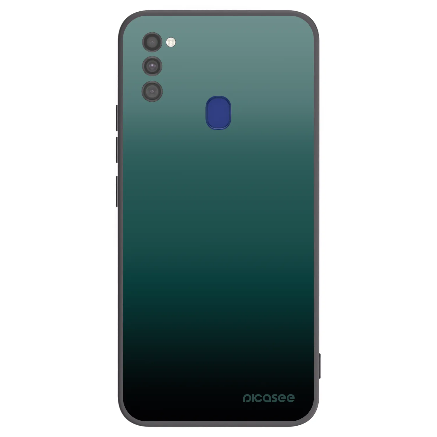 Picasee silikonski črni ovitek za Samsung Galaxy M21 M215F - Verdant Fade