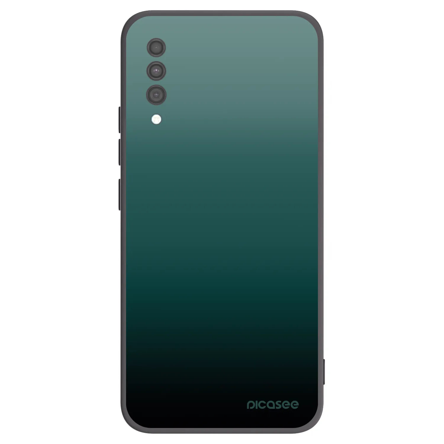 Picasee silikonski črni ovitek za Samsung Galaxy A30s A307F - Verdant Fade
