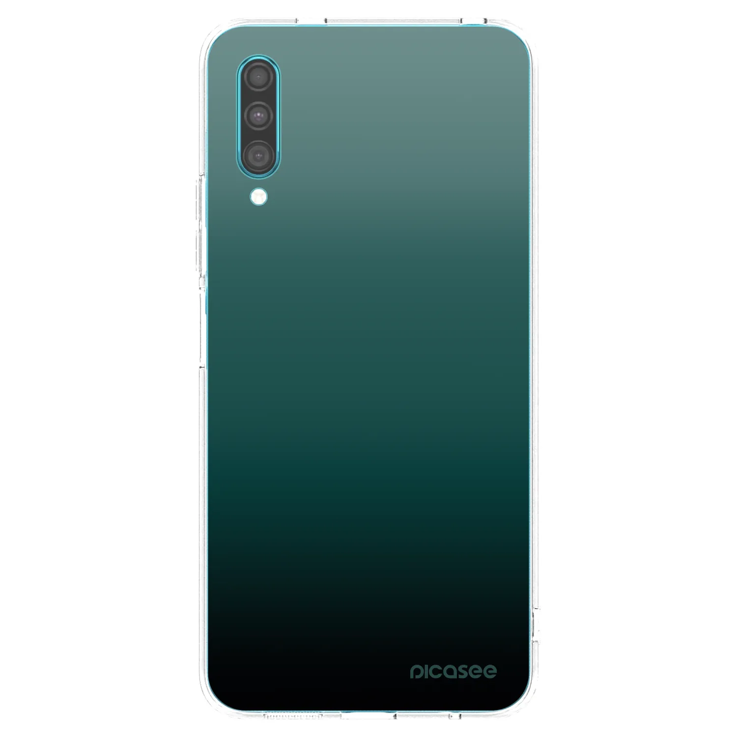 Picasee silikonski prozorni ovitek za Samsung Galaxy A30s A307F - Verdant Fade