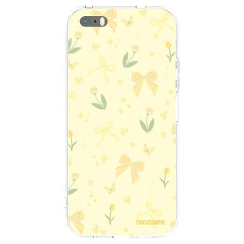 Picasee silikonski prozorni ovitek za Apple iPhone 6 Plus/6S Plus - Honey Blossom