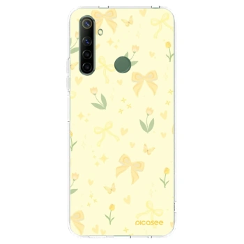 Picasee silikonski prozorni ovitek za Realme 6i - Honey Blossom