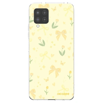 Picasee silikonski prozorni ovitek za Samsung Galaxy A42 A426B - Honey Blossom