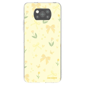 Picasee silikonski črni ovitek za Xiaomi Poco X3 Pro - Honey Blossom