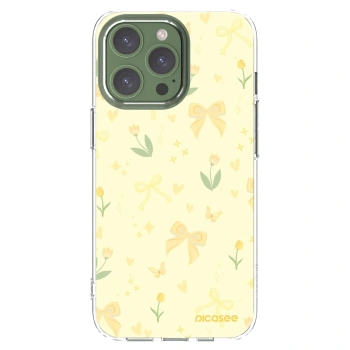 Picasee silikonski prozorni ovitek za Apple iPhone 13 Pro - Honey Blossom
