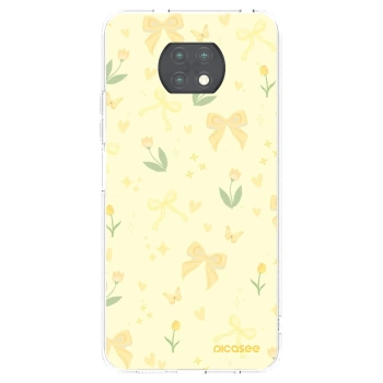Picasee silikonski prozorni ovitek za Xiaomi Redmi Note 9T - Honey Blossom