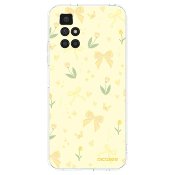 Picasee silikonski prozorni ovitek za Xiaomi Redmi 10 - Honey Blossom