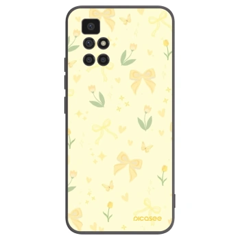 Picasee silikonski črni ovitek za Xiaomi Redmi 10 - Honey Blossom