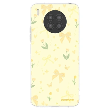 Picasee silikonski prozorni ovitek za Huawei Nova 8i - Honey Blossom