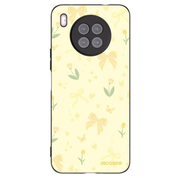 Picasee silikonski črni ovitek za Huawei Nova 8i - Honey Blossom