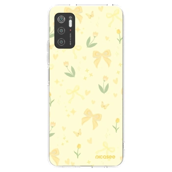 Picasee silikonski prozorni ovitek za Xiaomi Poco M3 Pro 5G - Honey Blossom