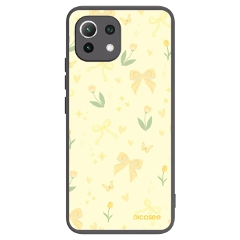 Picasee silikonski črni ovitek za Xiaomi 11 Lite 5G NE - Honey Blossom
