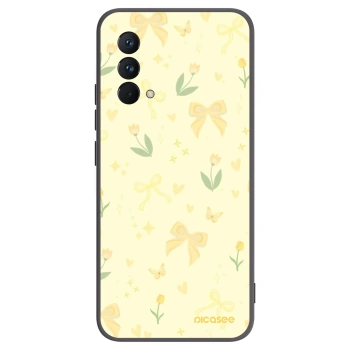 Picasee silikonski črni ovitek za Realme GT Master Edition 5G - Honey Blossom